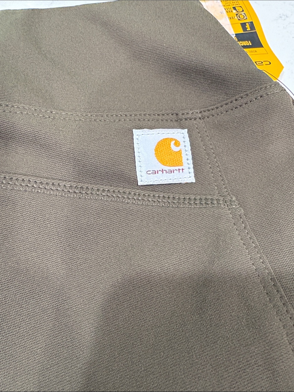 Carhartt Women’s Force Fitted Lightweight Utility Legging - Picture 5 of 10